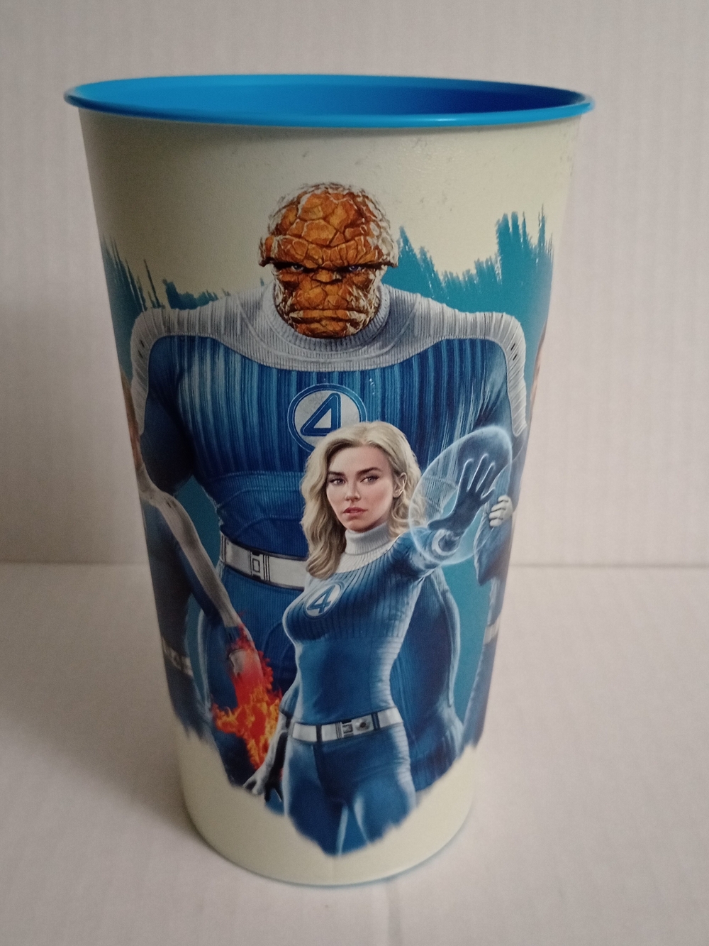 Marvel Fantastic Four 2025 Plastic Cup Movie Theater Exclusive 44 Oz